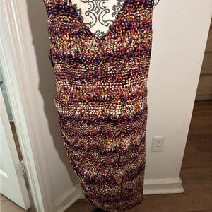 Alfani Colorful Patterned Midi Dress